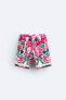 Floral print bermuda shorts - limited edition