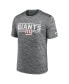Фото #2 товара Men's Gray New York Giants Yardline Velocity Performance T-shirt