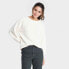 Фото #3 товара Women's Sweatshirt - Universal Thread Beige size Small