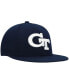 Men's Navy Georgia Tech Yellow Jackets Logo On-Field Baseball Fitted Hat