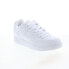 Фото #4 товара Fila Taglio Low 1BM01044-100 Mens White Synthetic Lifestyle Sneakers Shoes