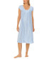 Women's Round-Neck Cap-Sleeve Waltz Nightgown