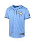 Фото #2 товара Big Boys and Girls Light Blue Tampa Bay Rays Alternate Limited Jersey