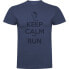 ფოტო #1 პროდუქტის KRUSKIS Keep Calm And Run short sleeve T-shirt