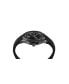 Фото #2 товара Men's Lineman Three Hand Quartz Black Silicone 45MM