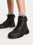 Dr Martens Combs Tech ankle strap ankle boots in black