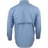SHOEBACCA Guide Button Up Shirt Mens Blue Casual Tops 4050-BL-SB