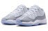 Air Jordan 11 Retro Low "Cement Grey" GS 528896-140 Sneakers