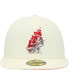 Фото #2 товара Men's Cream Tampa Bay Buccaneers Chrome Color Dim 59FIFTY Fitted Hat