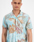 Фото #3 товара Рубашка мужская Sun + Stone Karl Regular-Fit, с принтом, для Macy's