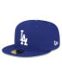 Фото #5 товара Men's Royal Los Angeles Dodgers Authentic Collection Replica 59FIFTY Fitted Hat