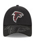 Фото #2 товара Men's Black Atlanta Falcons Top Visor 9FORTY Adjustable Hat
