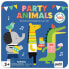 PETIT COLLAGE Party Animals On-The-Go Magnetic Play Set