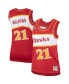 Фото #1 товара Women's Dominique Wilkins Red Atlanta Hawks Hardwood Classics Swingman Jersey