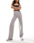 Фото #1 товара Tala Dayflex high waisted wide leg flared yoga pant in taupe