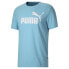 Фото #1 товара Puma Essentials Logo Crew Neck Short Sleeve T-Shirt Mens Size S Casual Tops 678