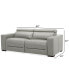 Фото #17 товара Nevio 82" 2-Pc. Leather Sectional with 2 Power Recliners and Headrests, Created For Macy's