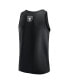 Men's Black Las Vegas Raiders Elements Tank Top