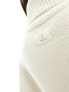 Barbour Woodlane chunky cable knit jumper in off white