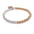 ფოტო #3 პროდუქტის Non-Tarnishing Gold Filled, 5mm Gold Ball and Sterling Silver Bracelet