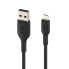 Фото #1 товара Belkin USB-A auf Lightning Kabel"Schwarz USB-A auf Lightning 0,15m