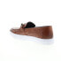Фото #12 товара Robert Graham Catalonia RG5580S Mens Brown Loafers & Slip Ons Casual Shoes
