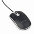 Фото #1 товара Gembird MUS-4B-06-BS - Ambidextrous - Optical - USB Type-A - 1200 DPI - Black - Silver