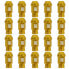 Set Nuts OMP Gold 40 mm 20 uds M12 x 1,50