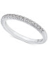 Фото #7 товара Diamond Princess-Cut Bridal Set (1-1/2 ct. t.w.) in 14k White Gold