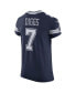 Фото #2 товара Men's Trevon Diggs Navy Dallas Cowboys Vapor Elite Jersey