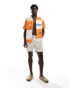 Parlez printed cabo shirt in orange