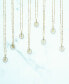 ფოტო #5 პროდუქტის Diamond Initial "B" 18" Pendant Necklace (1/10 ct. t.w.) in 14k Gold, Created for Macy's