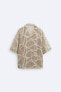Фото #7 товара Рубашка из сетчатой ткани с вышивкой ZARA