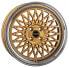 Фото #3 товара Колесный диск литой Borbet B gold rim polished 7x17 ET30 - LK4/100 ML64