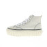 Фото #5 товара Diesel S-Hanami Mid Y02829-PS416-T1012 Womens White Lifestyle Sneakers Shoes 9