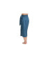 Фото #3 товара Women's Printed Stripe Long Sarong Skirt Swim Cover Up