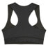 Фото #2 товара Puma Logo Love Mid Impact Training Sports Bra Womens Black 52390501