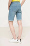 Фото #3 товара Kadın Mavi Trend Denim Bermuda F2973AZ.16SM.BE348