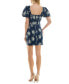 Фото #1 товара Платье Trixxi для девочек с объемными рукавами и облегающим силуэтом