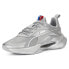 Фото #3 товара Puma Bmw Mms Lgnd Renegade Lace Up Mens Silver Sneakers Casual Shoes 30757101