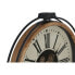 Фото #4 товара Настенное часы Home ESPRIT Чёрный Бежевый Позолоченный Натуральный Металл древесина сосны 74 x 9 x 91 cm
