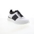 Фото #3 товара Bruno Magli Gatti BM2GATG12 Mens White Leather Lifestyle Sneakers Shoes