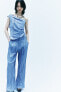 Zw collection creased darted trousers