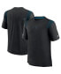 Фото #3 товара Men's Black Carolina Panthers Sideline Player UV Performance T-shirt