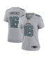 Фото #3 товара Women's Trevor Lawrence Gray Jacksonville Jaguars Atmosphere Fashion Game Jersey