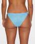 RVCA 281508 Low Rise Cheeky Bikini Bottoms - Run Wild Cheeky (China Blue, Large)