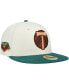 ფოტო #1 პროდუქტის Men's Cream Portland Timbers Wood grain 59FIFTY Fitted Hat