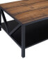 Фото #14 товара Distressed Farmhouse Coffee Table