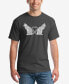 Cat Tail Hearts - Men's Word Art T-Shirt S - фото #5