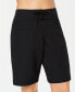 Island Escape Women's Board Shorts Swimwear Black, Size 6